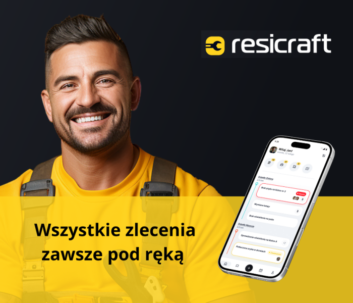 ResiCraft - wszystkie zlecenia zawsze pod ręką